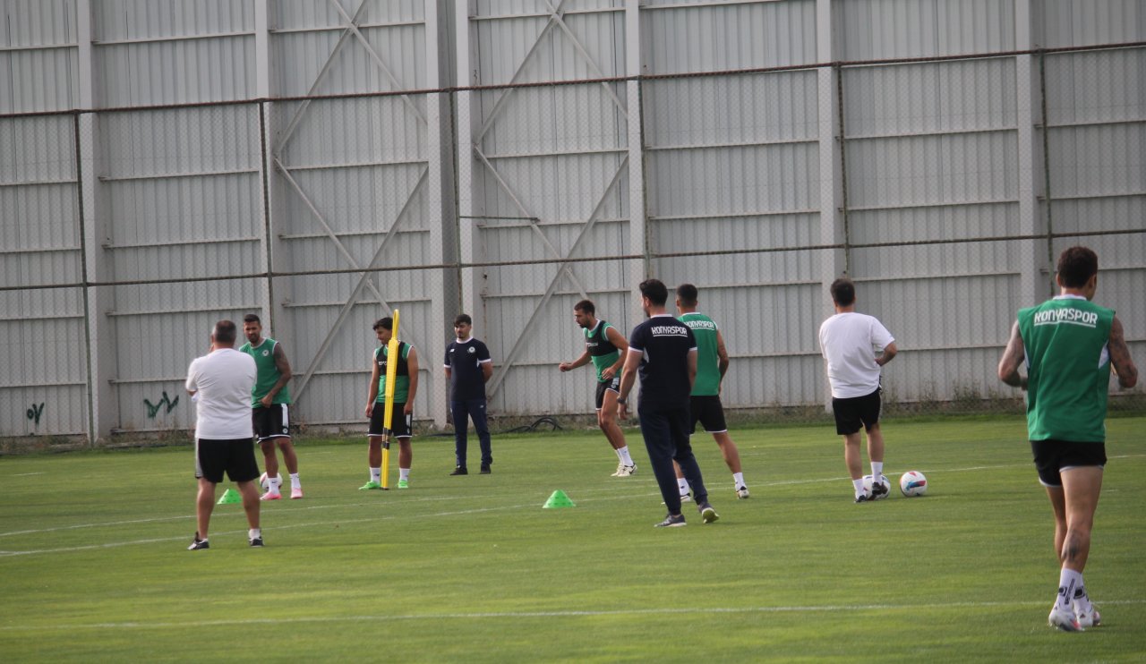 Konyaspor'da izin sonrası Beşiktaş maçının hazırlığı başladı