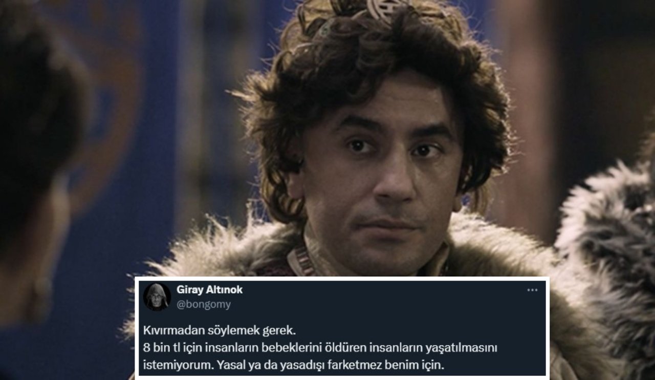 Prens dizisinin yıldızı Altınok: "8 bin TL için bebekleri öldürenler yaşatılmamalı!'"