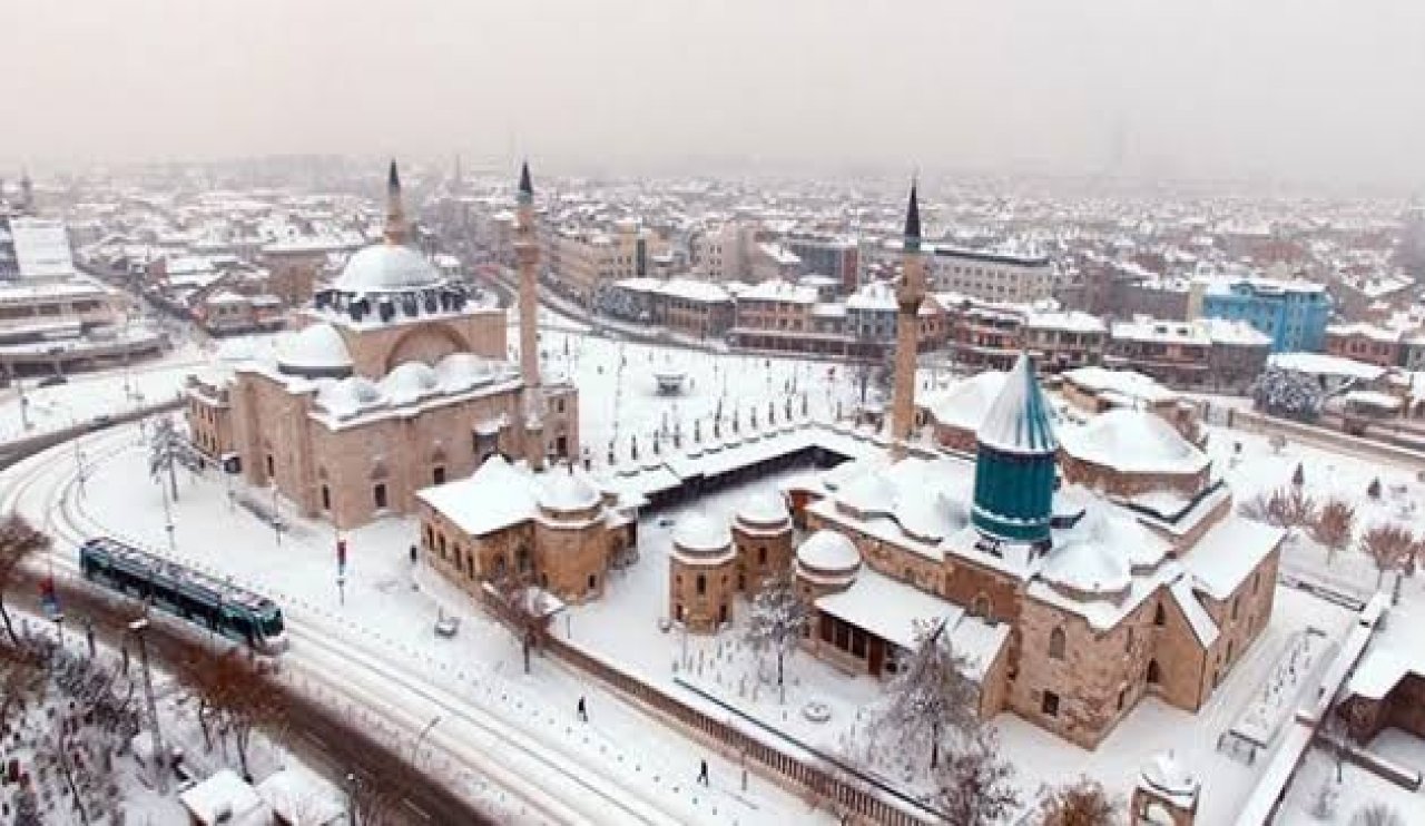 Konya'ya kar geliyor! Tarih belli oldu