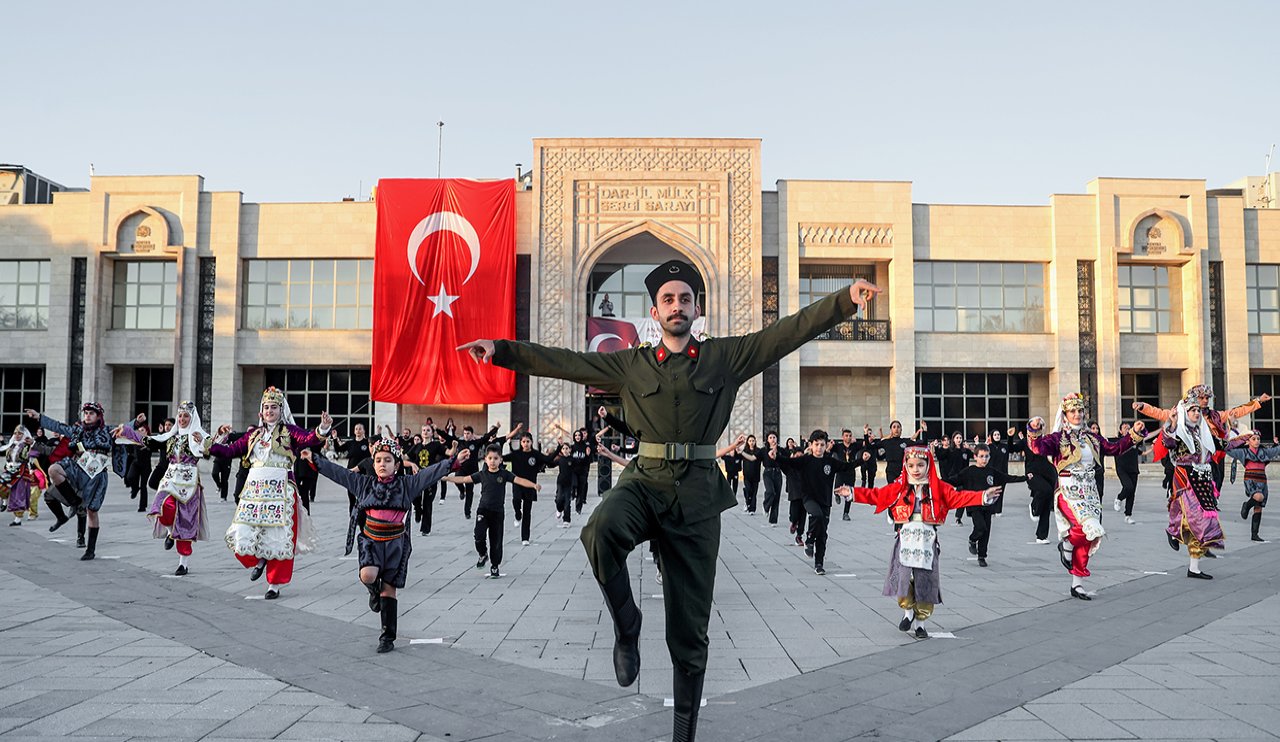 Konya’da tarihe geçen gösteri! 101 kişi aynı anda…