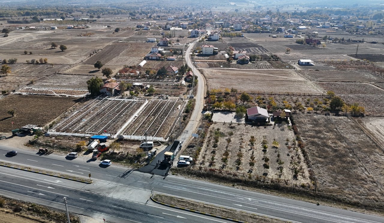 Konya-Antalya Yolu'nda hummalı çalışma