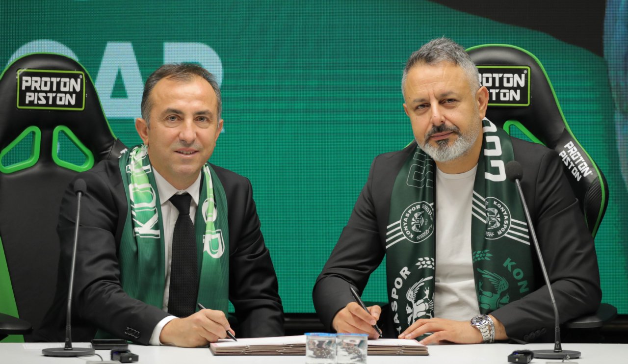 Konyaspor'da Recep Uçar imzayı attı! İşte Başkan Korkmaz ve Uçar'ın açıklamaları