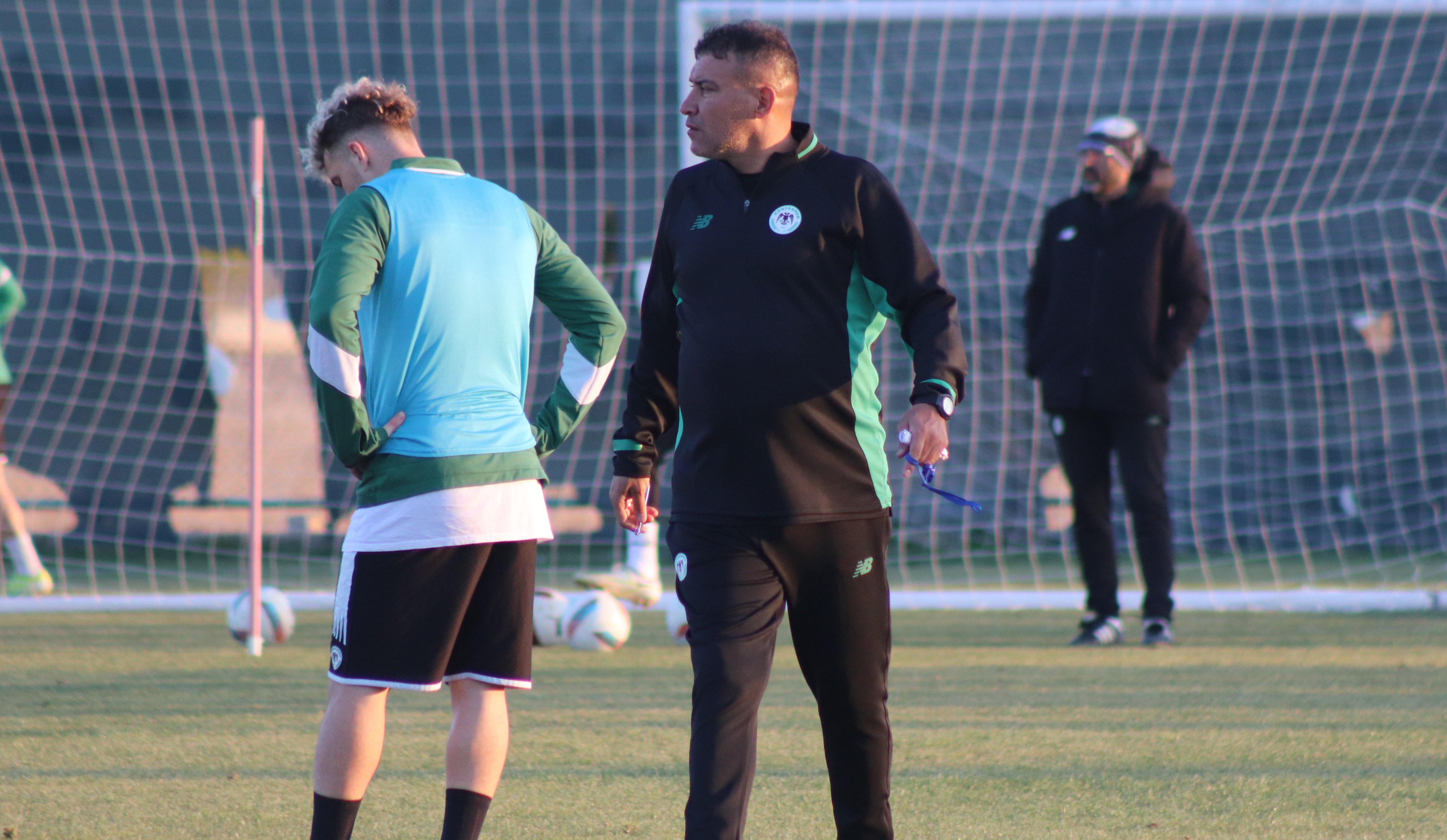 1922 Konyaspor’a yeniden dönen Çağdaş Çankaya'nın gözü üst sıralarda