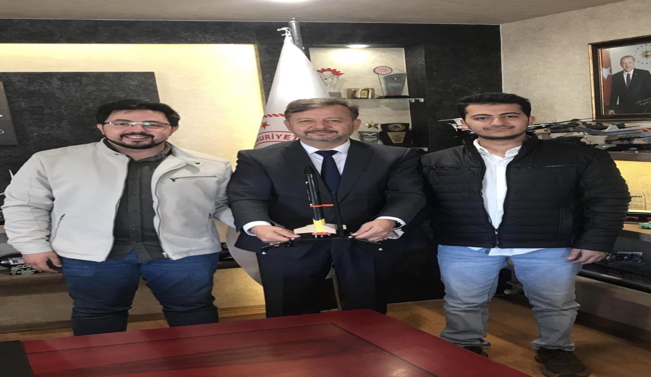 Konarılı’ya roket hediyesi