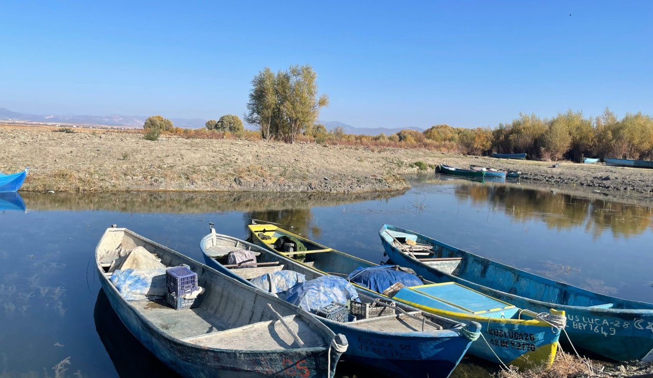 Konya Beyşehir'de balıkçılıkta boy yasağına uyumayanlara cezai işlem