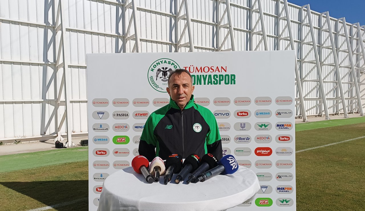 Konyaspor'da Recep Uçar'dan Göztepe maçı açıklaması! İstatistikleri oyuncularla paylaştık