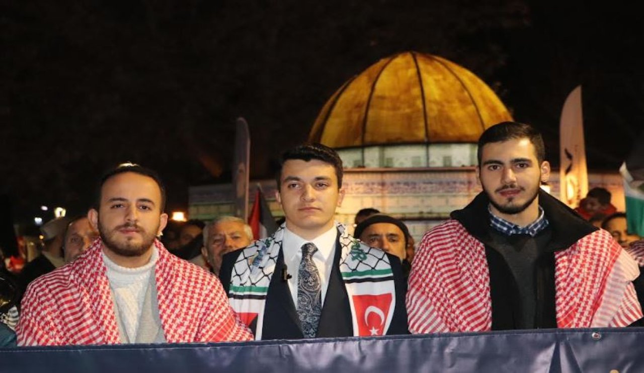 Saadet Partisi Konya'dan Gazze'ye sert tepki