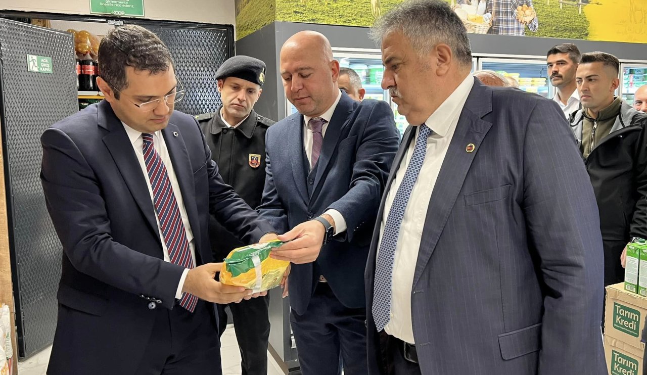 Konya Bozkır'da yeni market açıldı