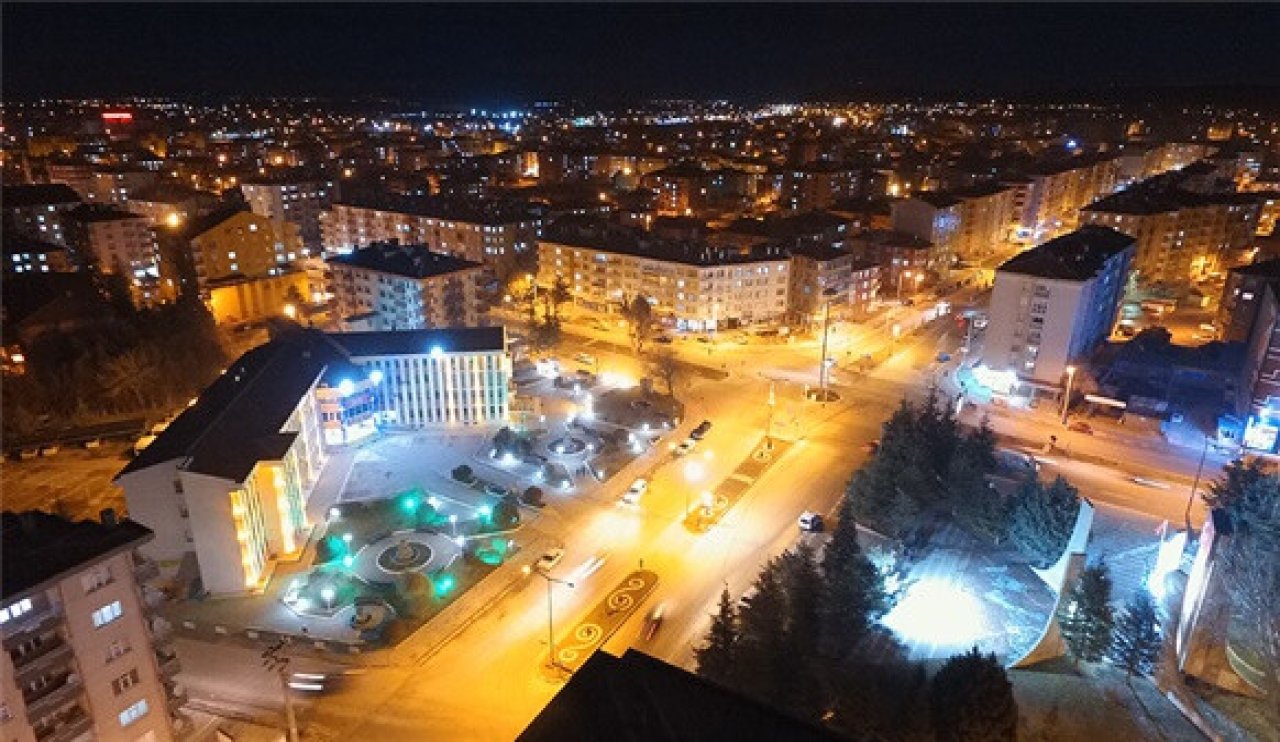 Konya-Ereğli'de kar yağışı başlıyor