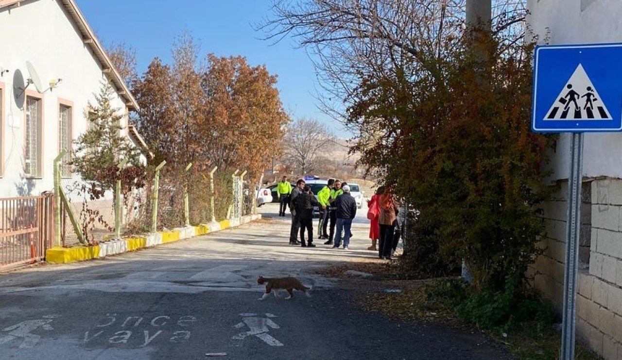 Konya'da okul çıkışında kaza