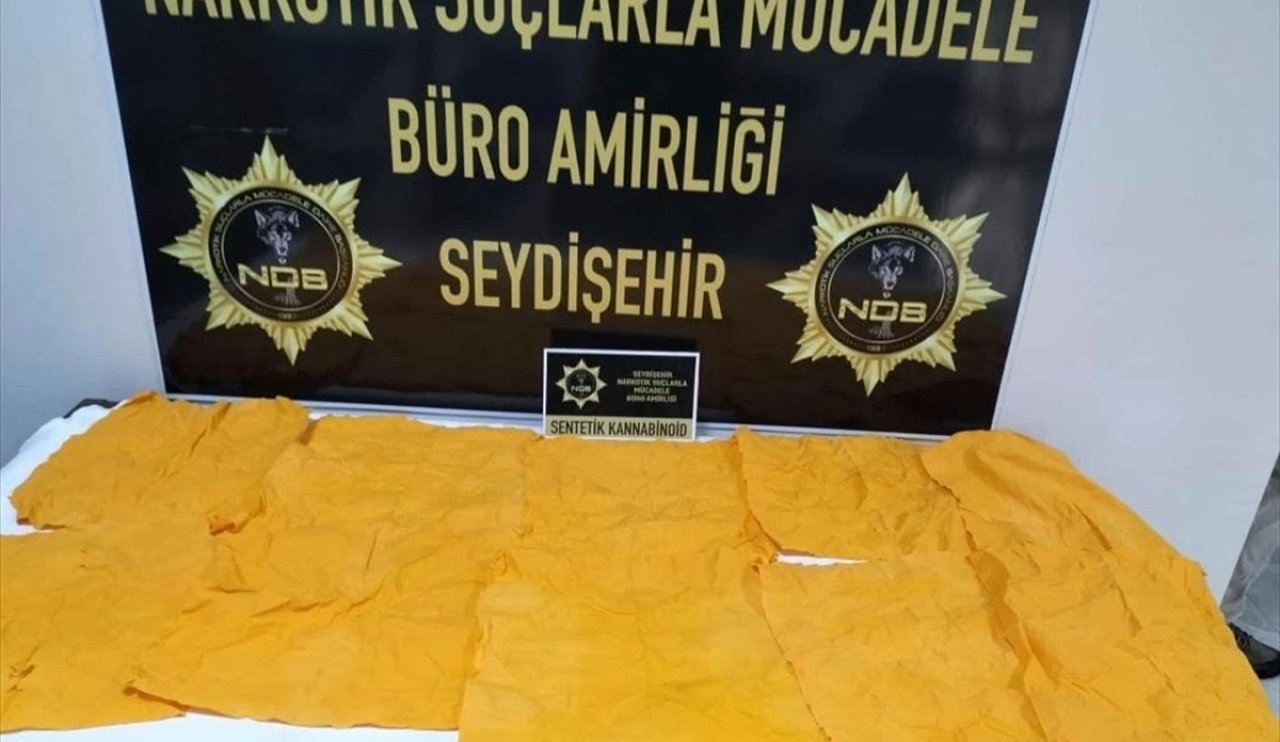 Konya'da şehirlerarası otobüste uyuşturucu yakalandı