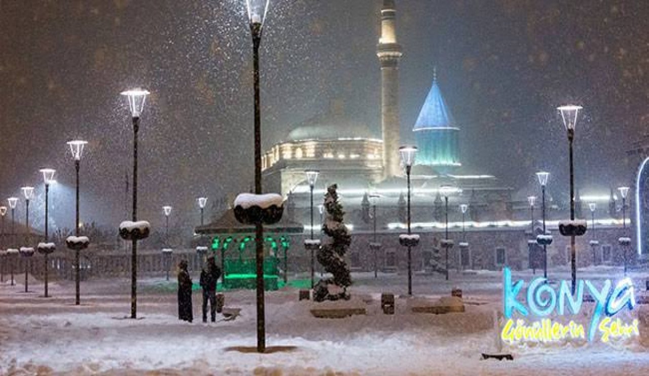 Konya Valiliği uyardı! Bu tarihte kar geliyor