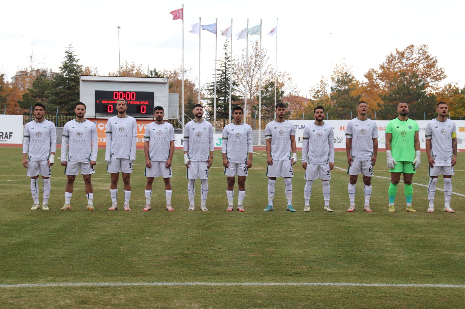 1922 Konyaspor'un ilk devre planı