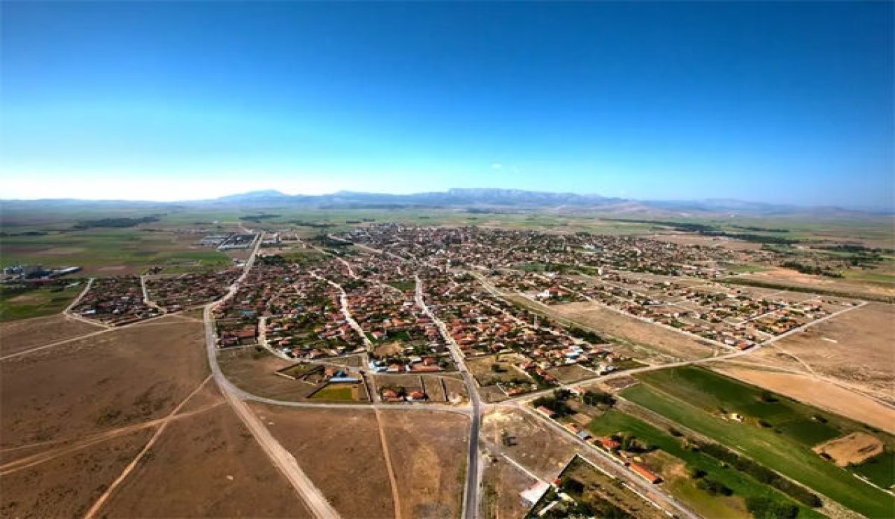 Konya-Sarayönü'nde kış kendini gösteriyor