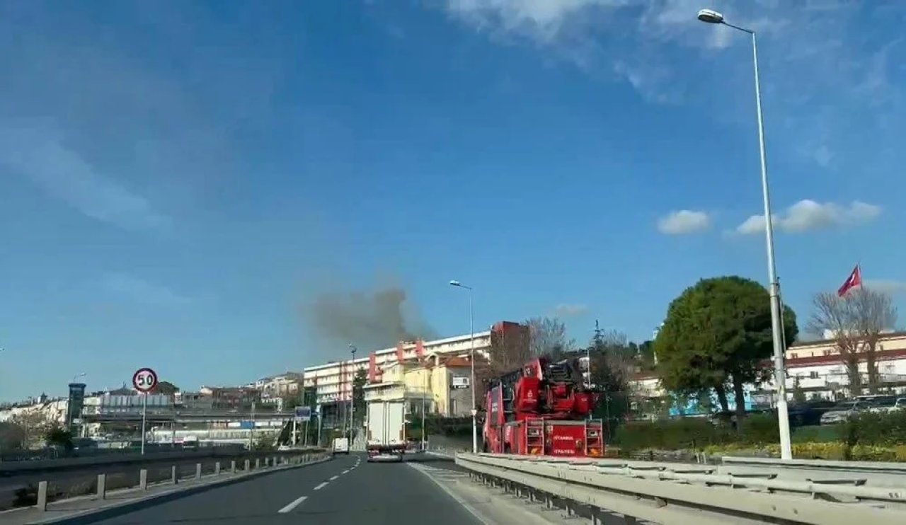 Eğitim ve Araştırma Hastanesi'nde korkutan yangın!