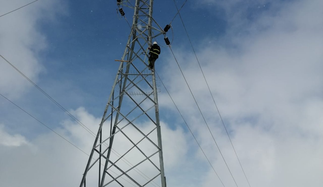 Konya'da MEDAŞ kışın elektrik kesintisine fırsat tanımıyor