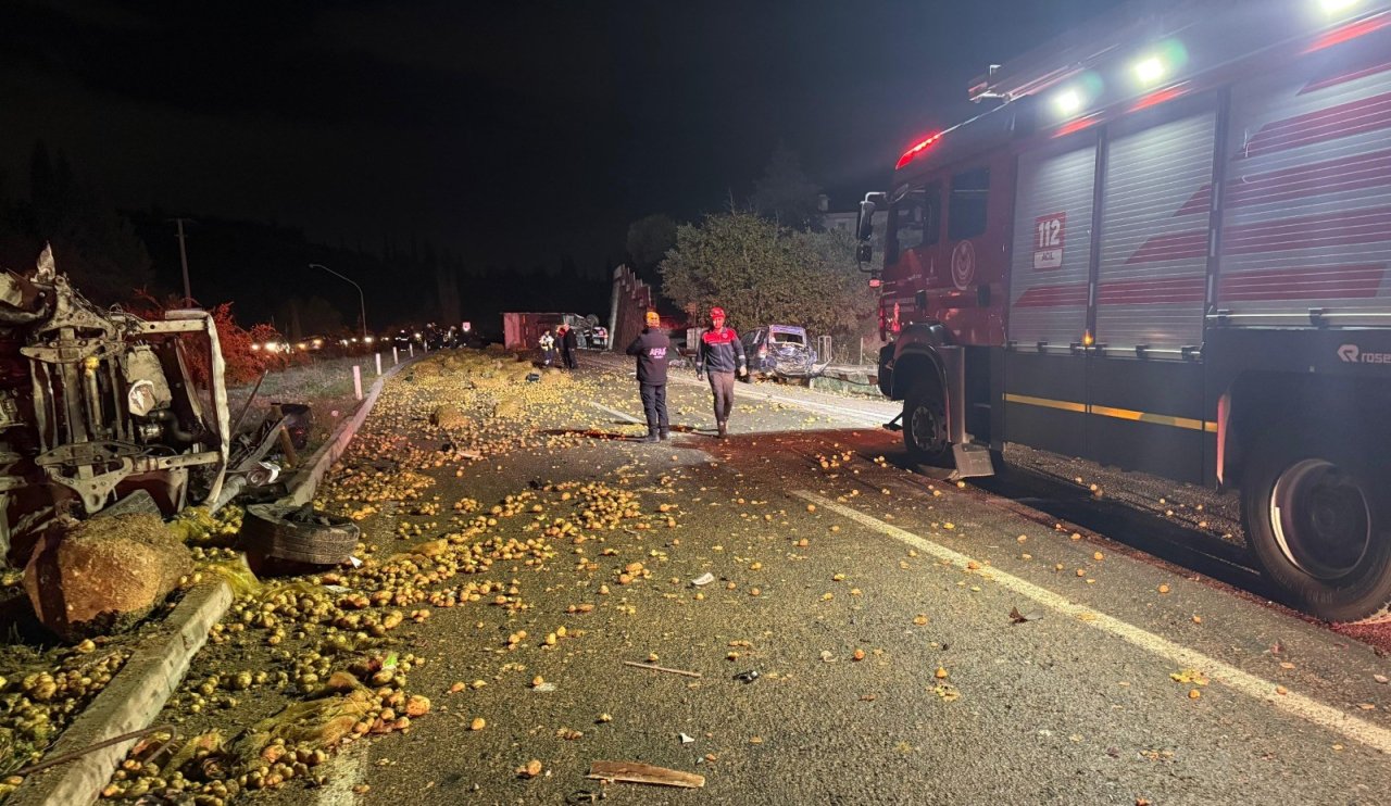 Freni boşalan kamyon dehşet saçtı: 3 ölü, 7 yaralı