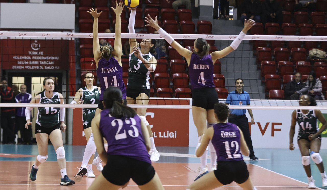 Voleybolda Ereğli, Ankara’da set alamadı