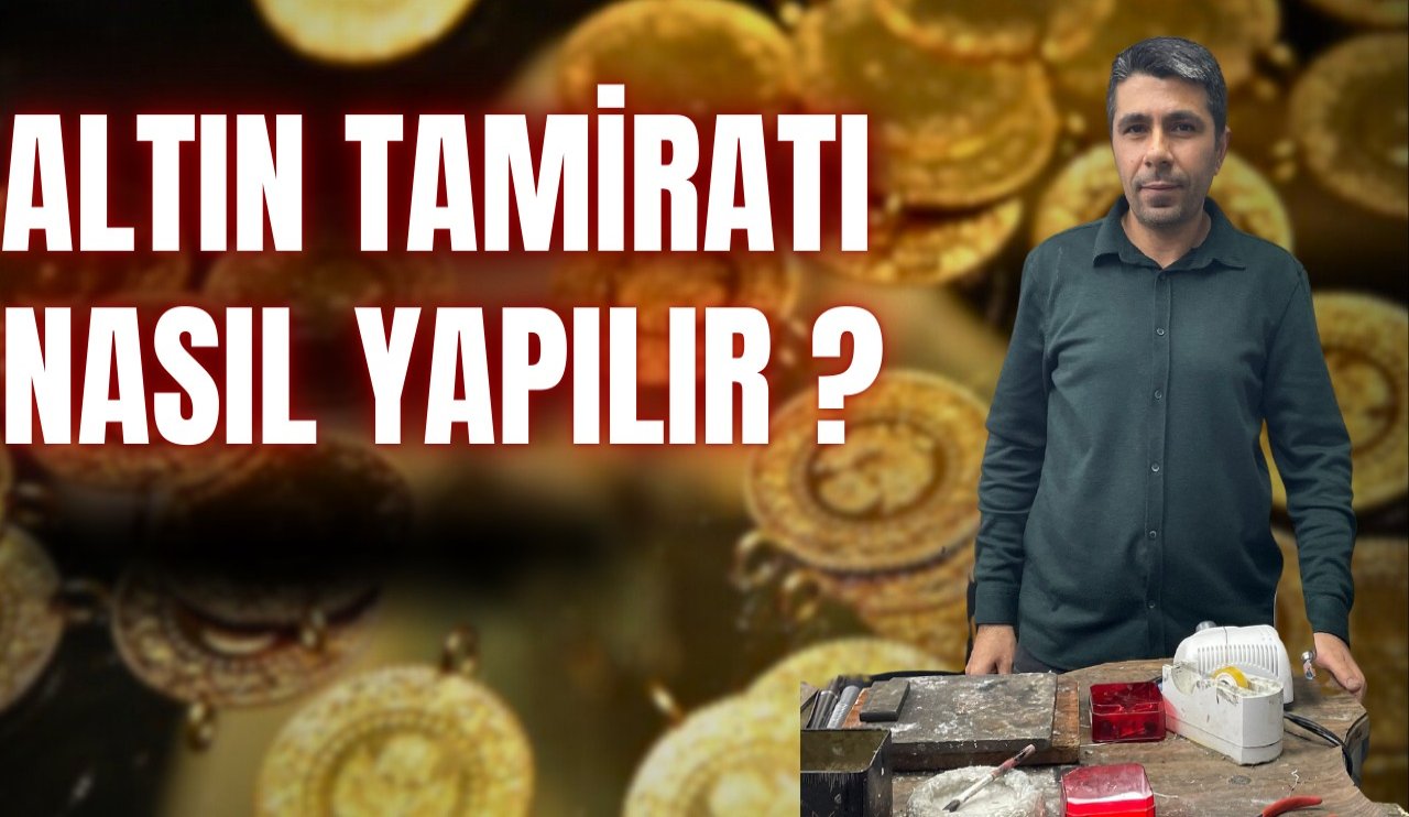 Eski takılarınız hayata dönüyor: Altın tamirinin ince sanatı