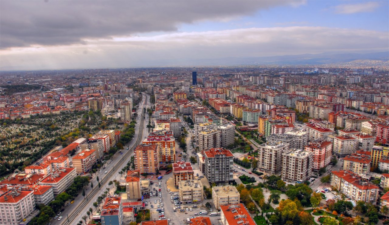 Konya Ereğli'de kar yağışı başlıyor