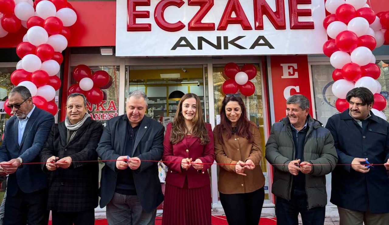 Konya'da Anka Eczanesi açıldı