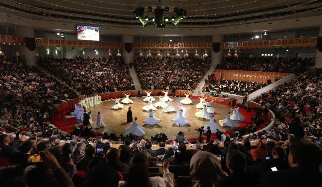 Hazreti Mevlana'nın 751. Vuslat Yıl Dönümü etkinlikleri son buldu