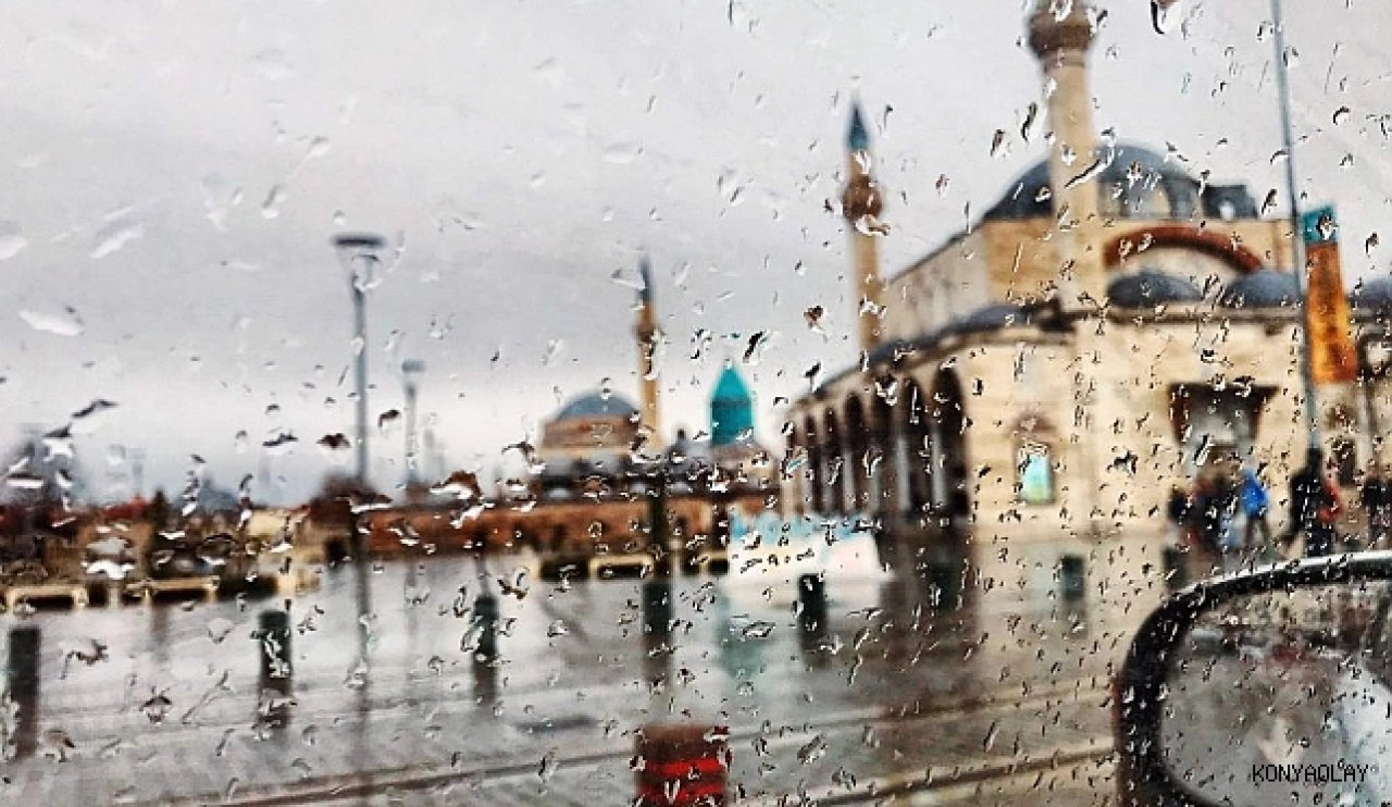 Meteoroloji'den Konya için sevindiren yağış haberi