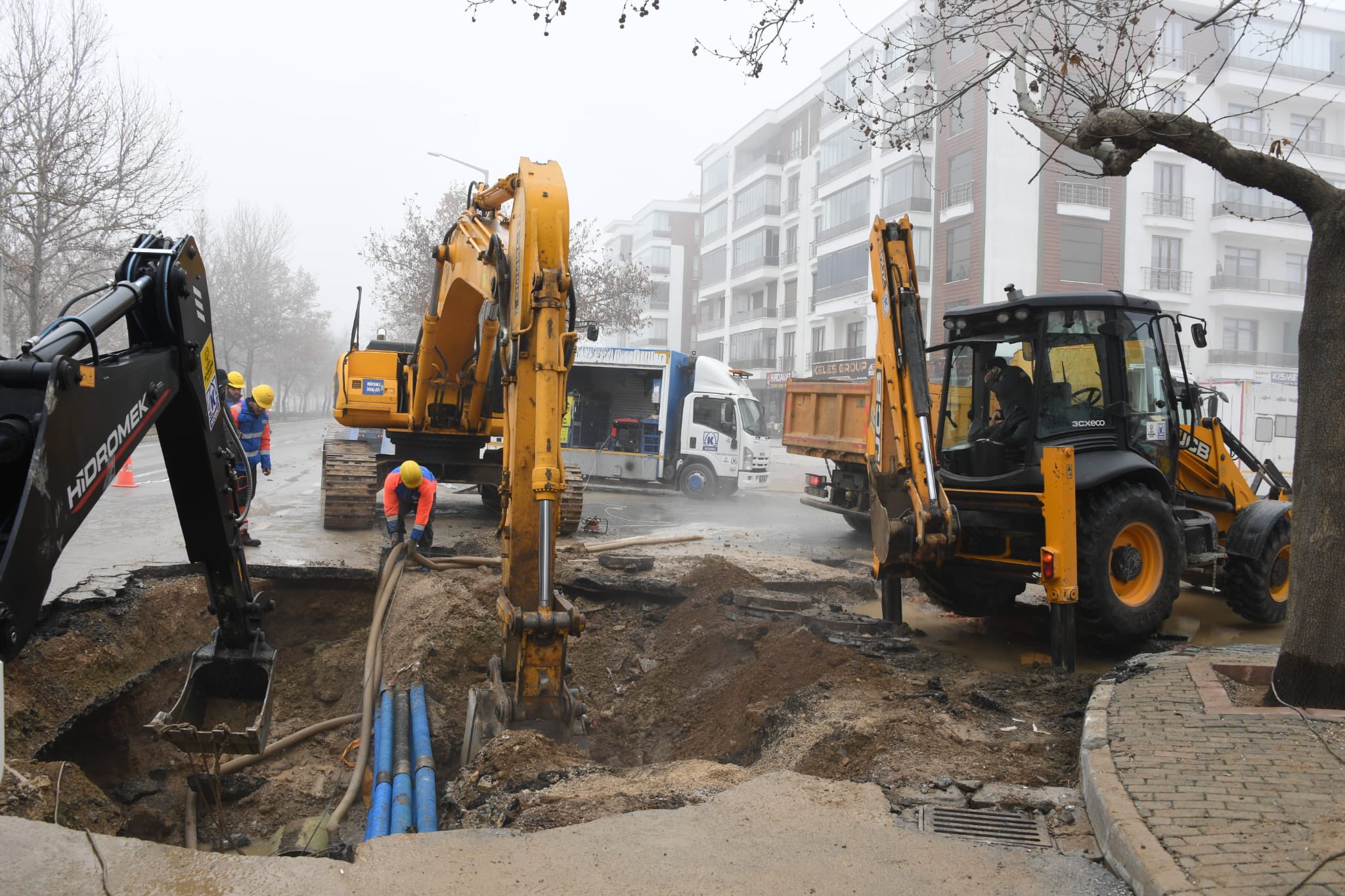 Karatay’da su arızasına 11 ekiple müdahale ediliyor