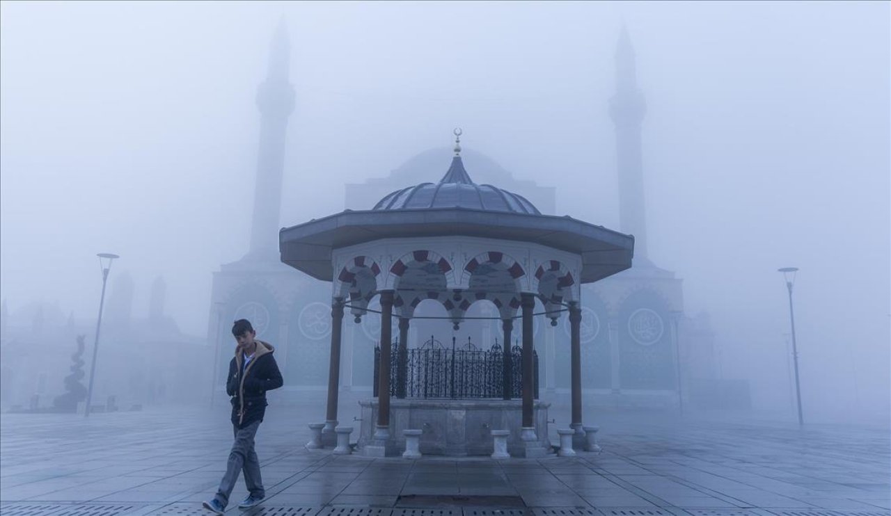 Konya AKOM'dan kritik sis uyarısı!