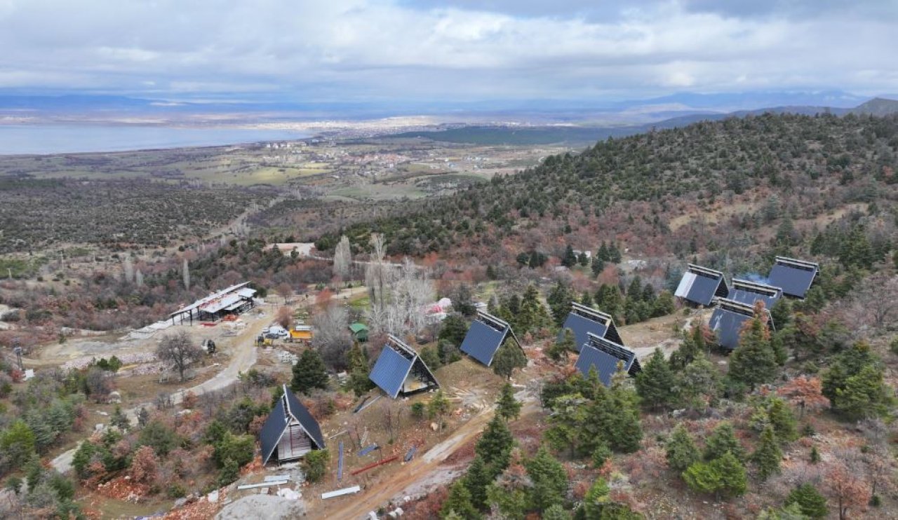 Beyşehir'de göl manzaralı tesis 2025'te açılacak