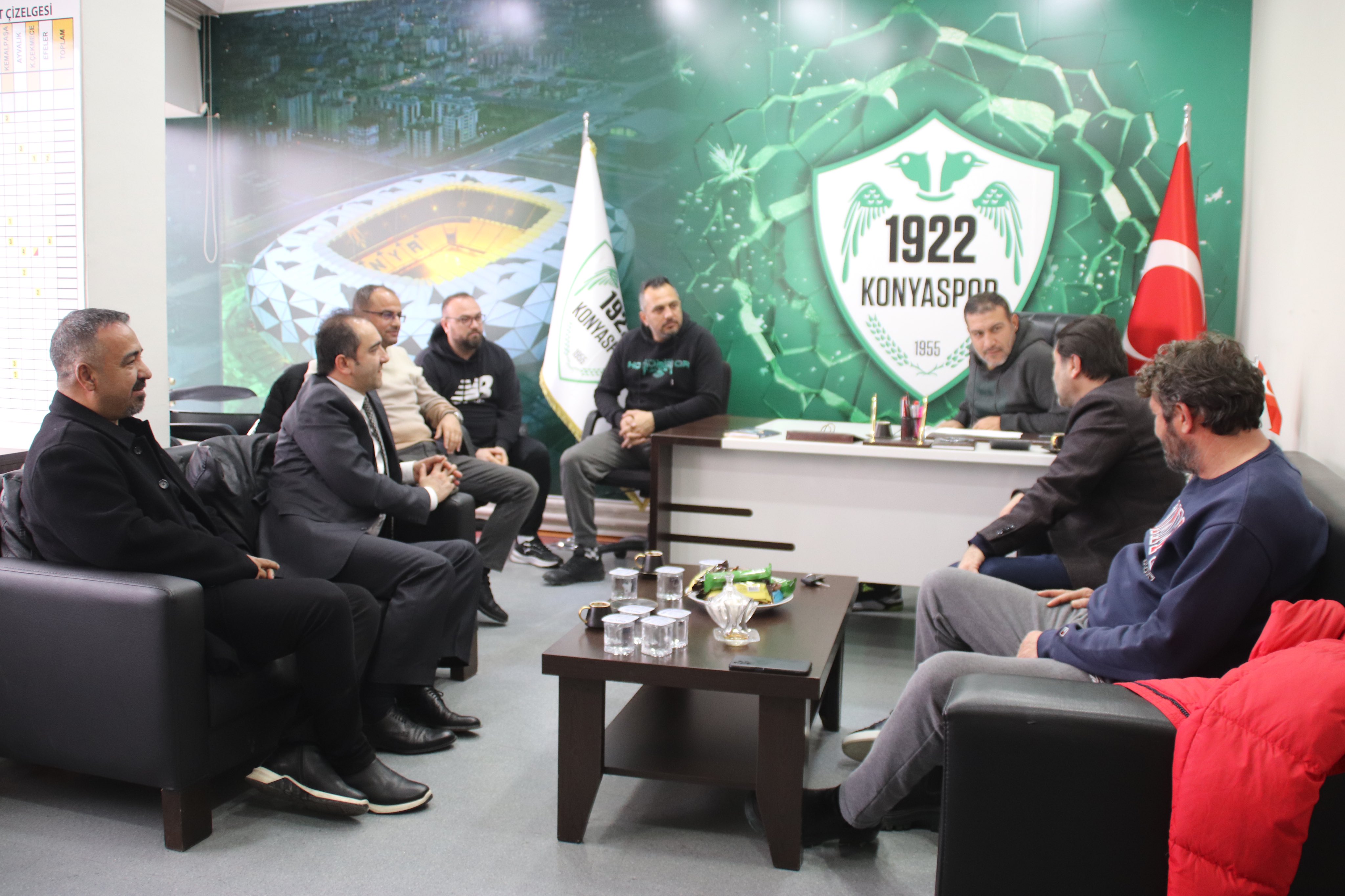 TFF'den Konya'ya ziyaret