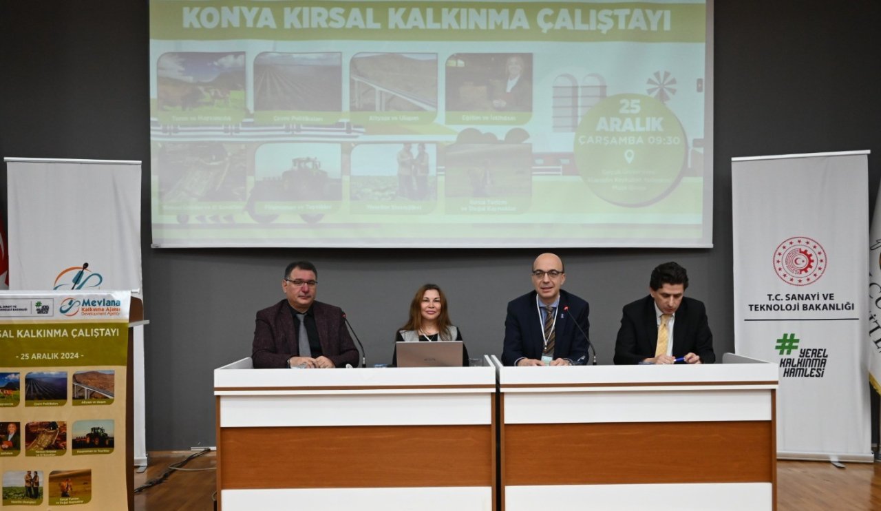 Konya'nın kırsal kalkınması için yeni yol haritası hazırlanıyor