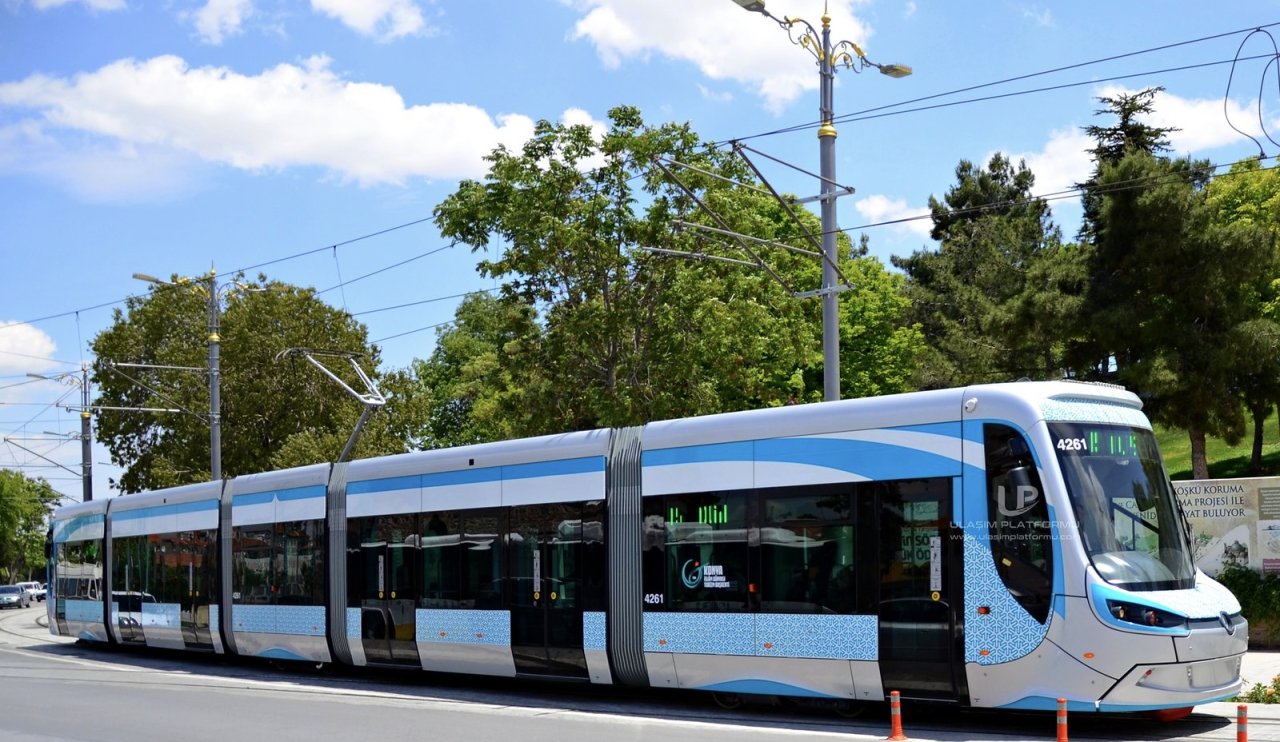 Konya tramvay seferleri durdu! Geçici olarak bu duraktan manevra yapılacak…