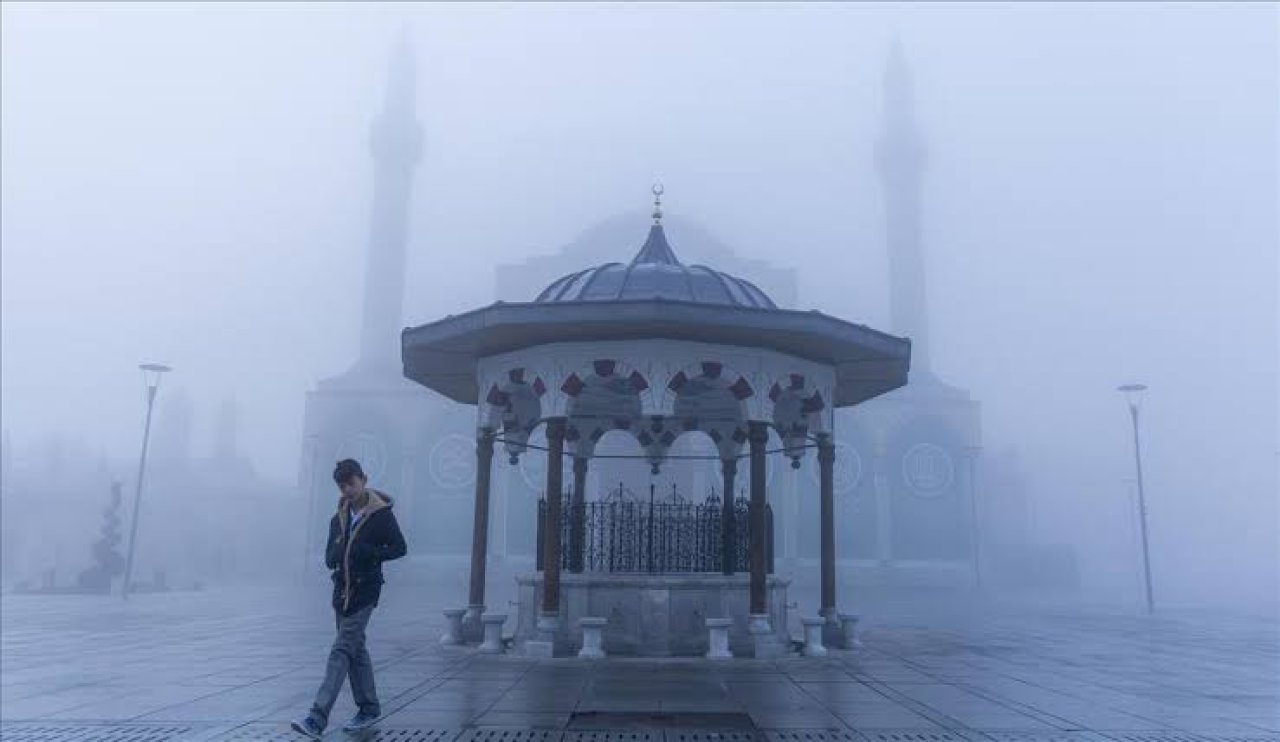 Konya AKOM'dan yoğun sis uyarısı: Güvende kalın!