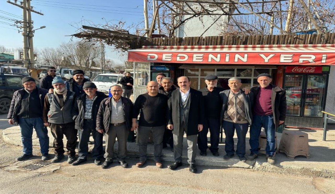 Konya'nın kalkınmasında esnafların gücü: Başkan Altay'dan önemli ziyaret