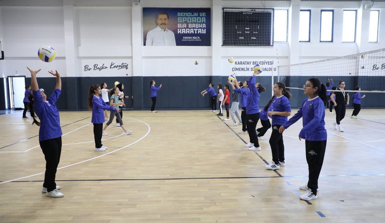 Sağlıklı bir geleceğe ilk adım: Karatay Kış Spor Okulları kayıtları başladı