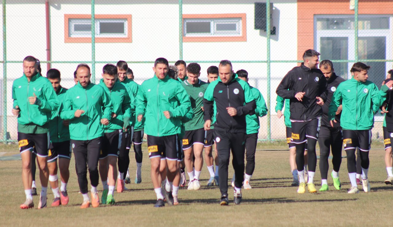 1922 Konyaspor'da kamp planlaması