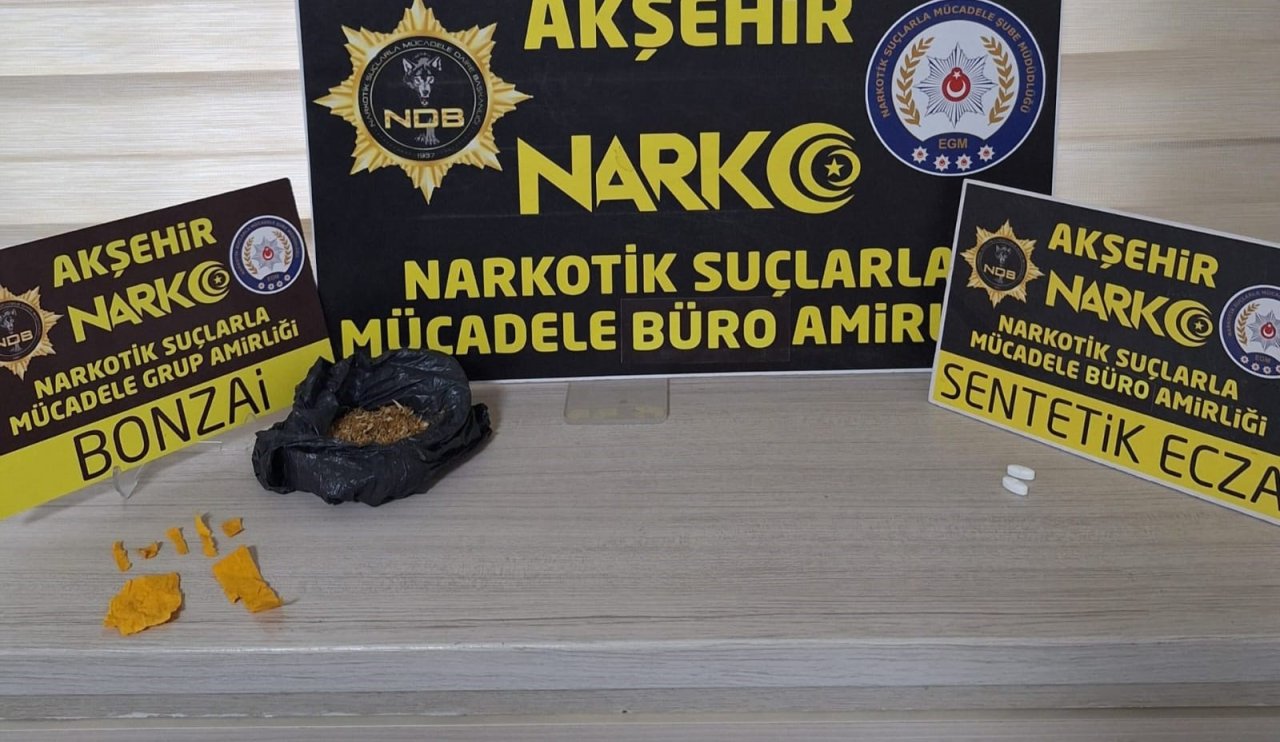 Akşehir'de dev uyuşturucu operasyonu: 9 gözaltı!