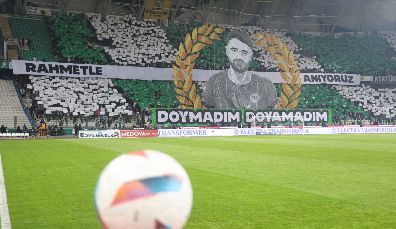 Konyaspor - Fenerbahçe maçında duygu seli! Ahmet Çalık unutulmadı