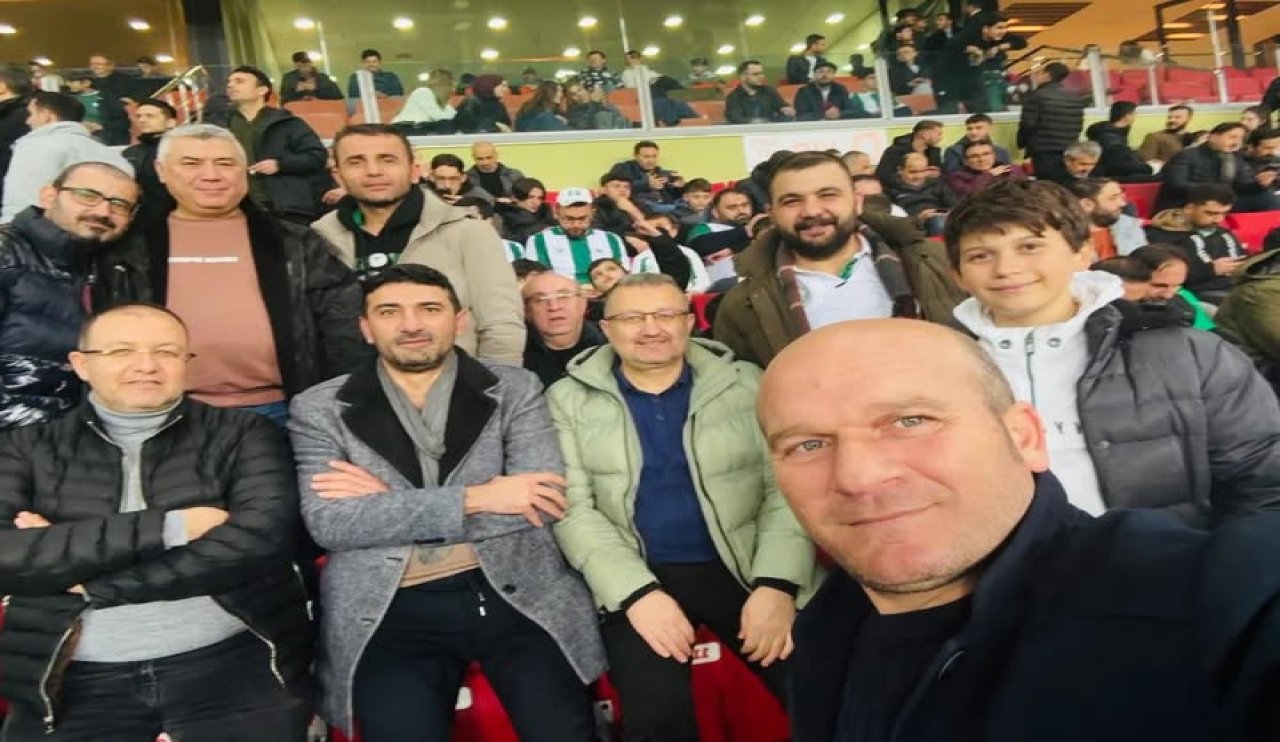 ASRİAD ekibi Konyaspor'u destekledi