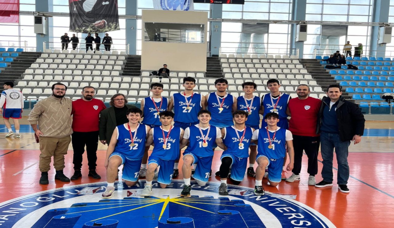 Voleybol ve basketbolda çifte zafer! Diltaş’tan bölge birinciliği