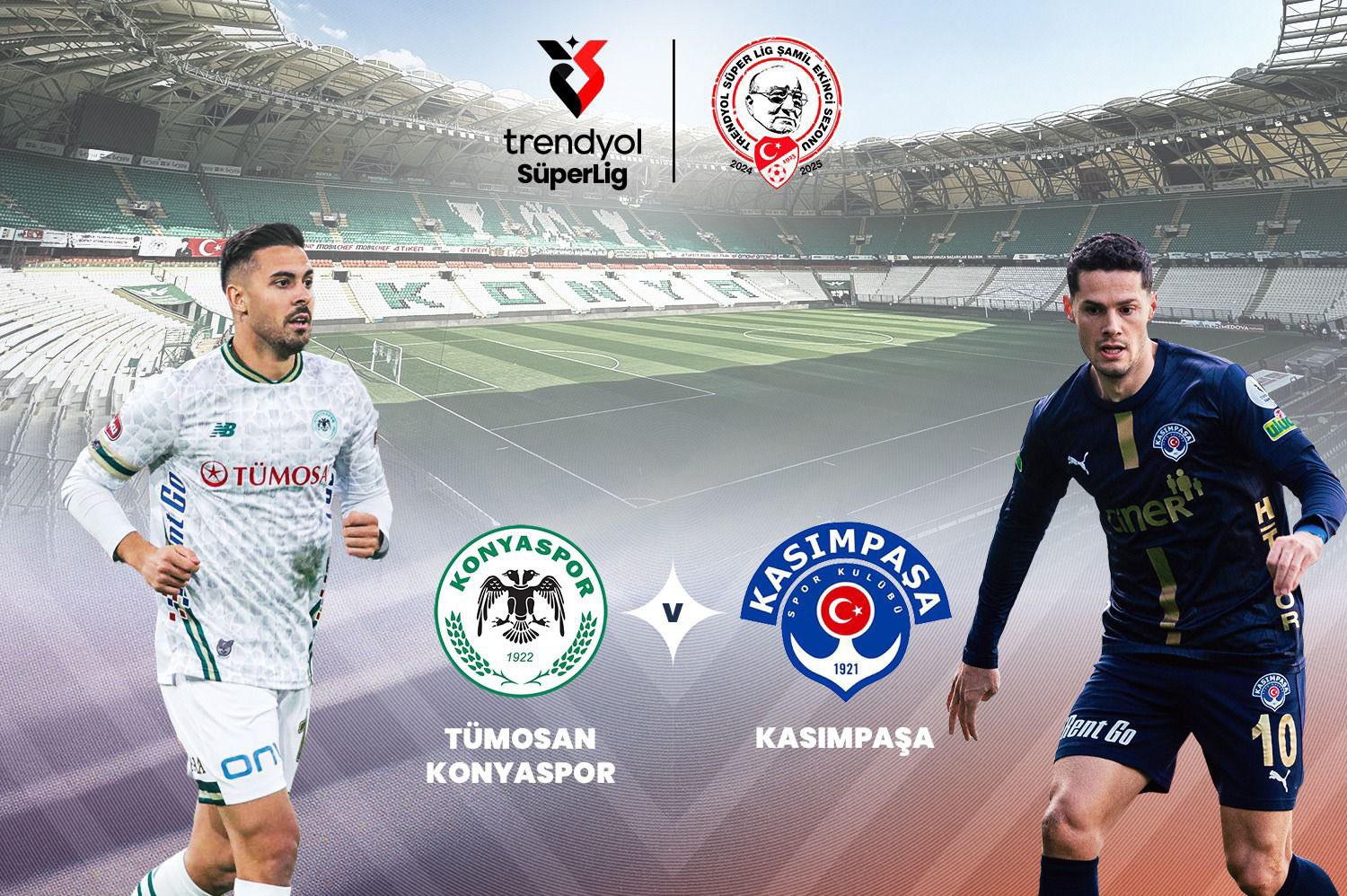 Konyaspor - Kasımpaşa CANLI (0-0)