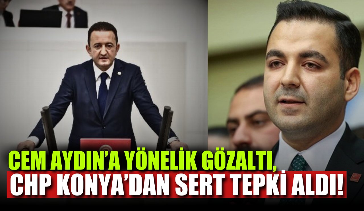 Cem Aydın’a yönelik gözaltı muhalefetten sert tepkiler aldı