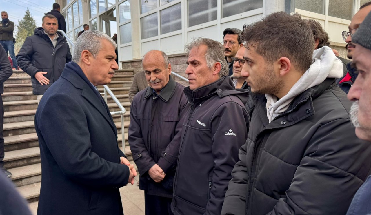 Vali Akın Bolu'da hayatını kaybeden vatandaşın cenaze törenine katıldı