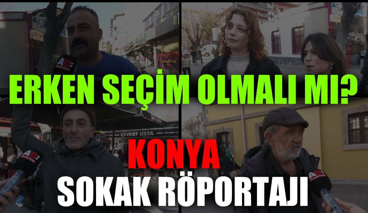 Konya'nın siyasi tercihi muhalefete mi kaydı? 2025'in ilk seçim anketi sizlerle...