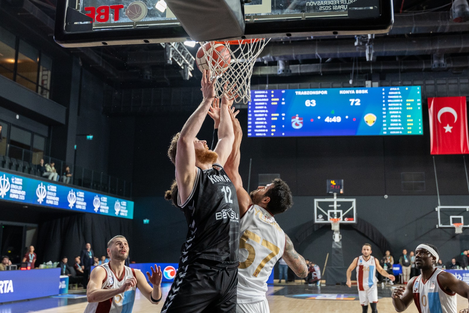 Basketbolda çift maç haftası! Konya Büyükşehir, evinde zorlu çıkıyor