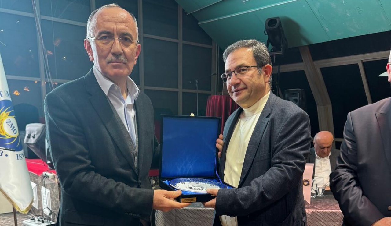 Ziraat Mühendisi Gürlek’e onur ödülü