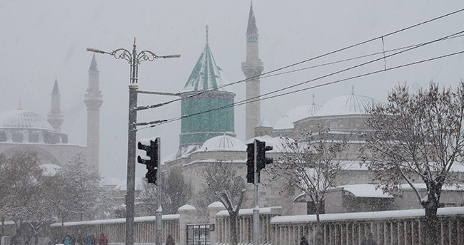 Konya’ya yoğun kar uyarısı yapıldı! Ne zaman başlayacak?