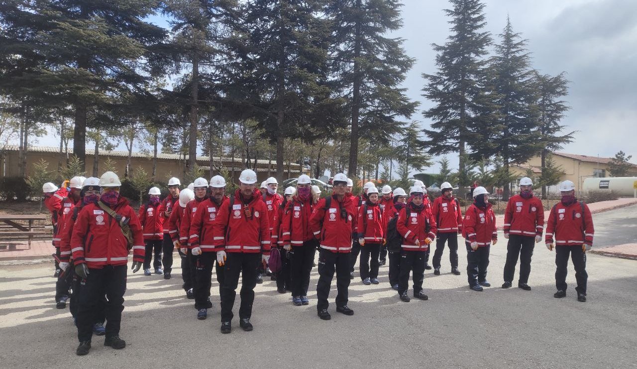 Konya MEB AKUB ekibi, afetlere karşı hazırlığını sınavda gösterdi