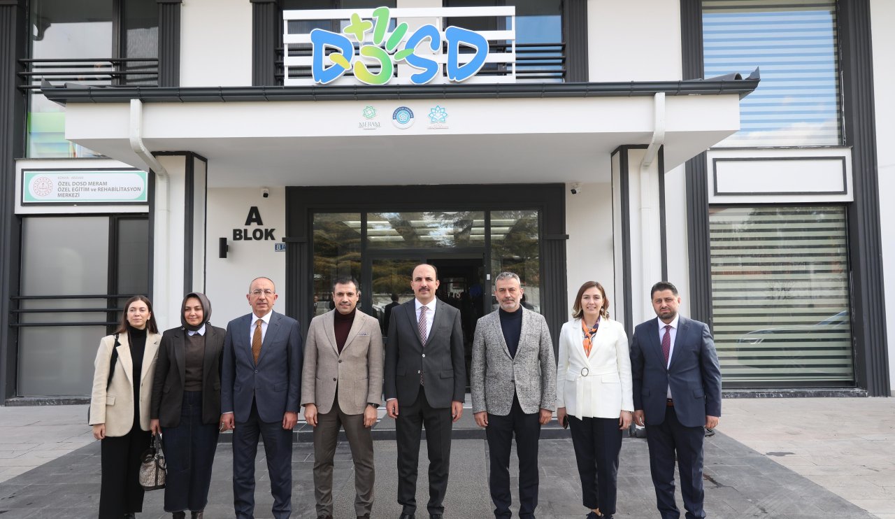 Konya’da özel çocuklara büyük destek: Başkanlar DOSD Meram’da buluştu!